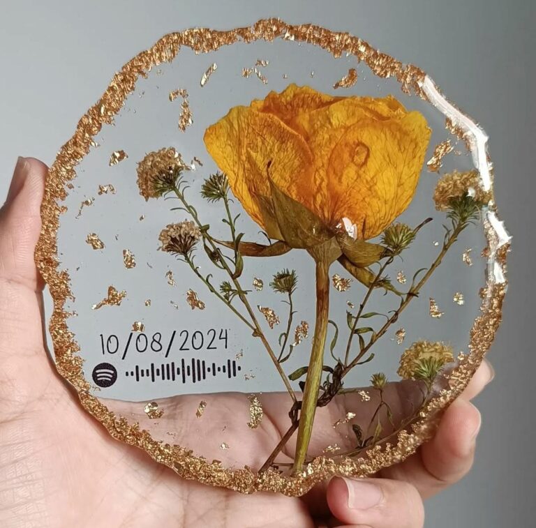 Portfólio Amor e arte em resina