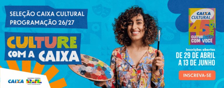 CAIXA lança edital histórico com R$ 120 milhões para impulsionar a cultura brasileira