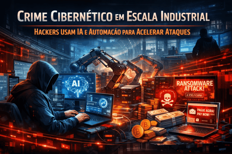 Crime cibernético entra em fase industrial e acelera ataques com uso de IA, aponta relatório