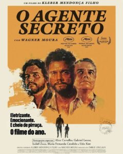 É DO BRASIL: O Agente Secreto e Wagner Moura vencem o Globo de Ouro