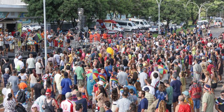Bloco Galinho de Brasília arrasta grande público na capital federal