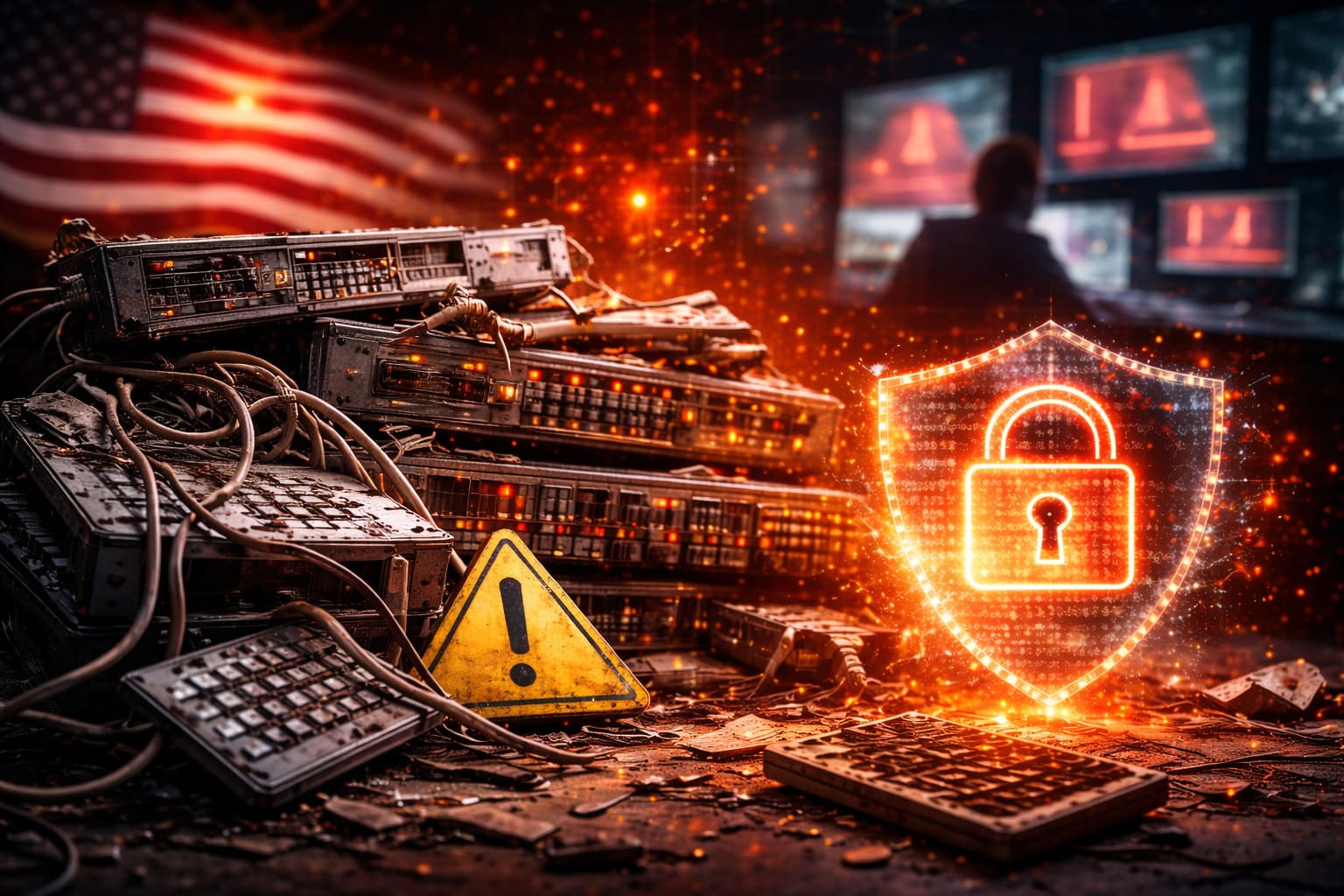 EUA ordenam remoção de dispositivos obsoletos em redes federais para conter vulnerabilidades exploradas por hackers