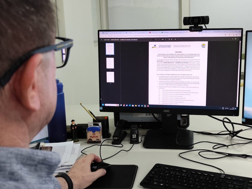 Governo do Piauí adota rastreabilidade na execução de emendas parlamentares