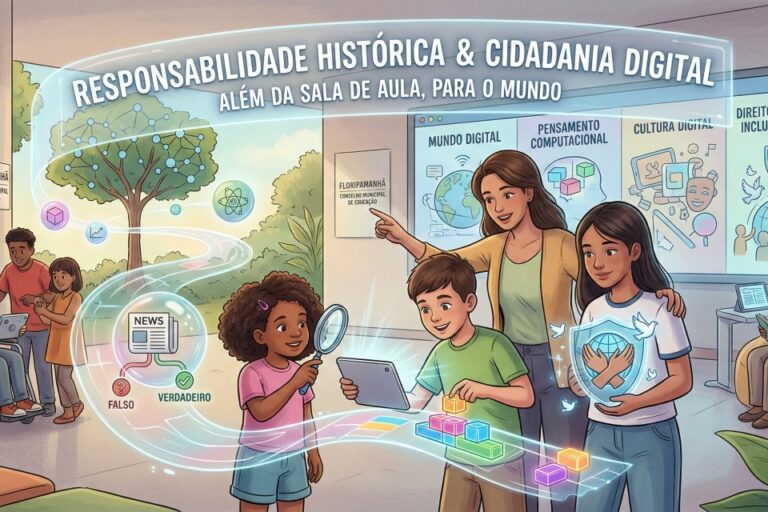 Iniciativa da FloripAmanhã contribui para aprovar Política Municipal de Educação Digital e Midiática em Florianópolis