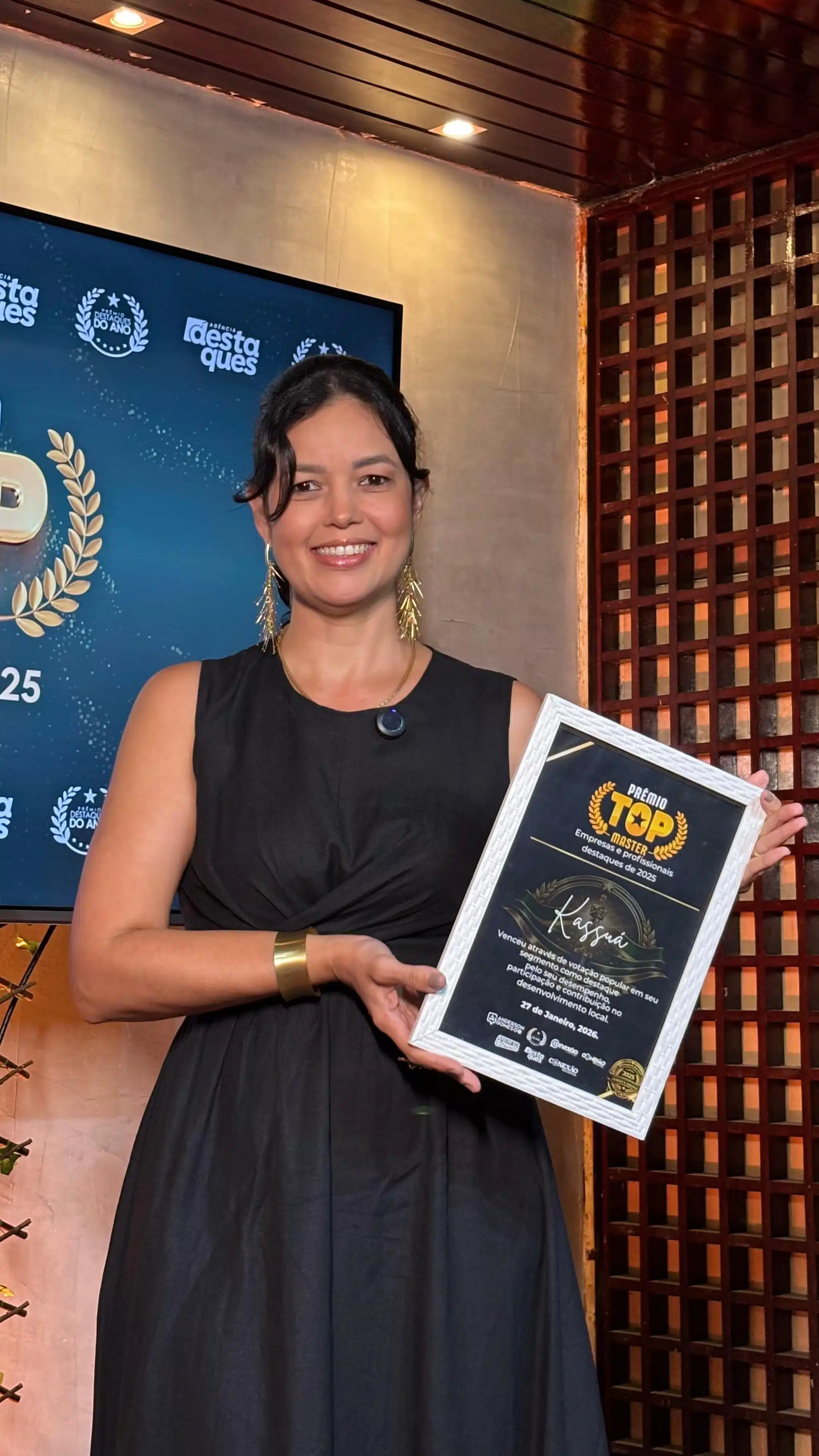 Premiação Kassua - CEO Renata Almeida