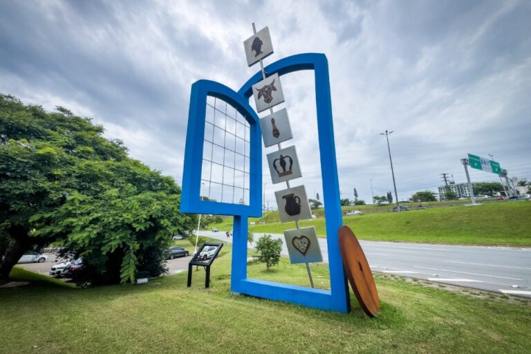 Monumento ao Povoamento Açoriano é reinaugurado nesta quinta (5)