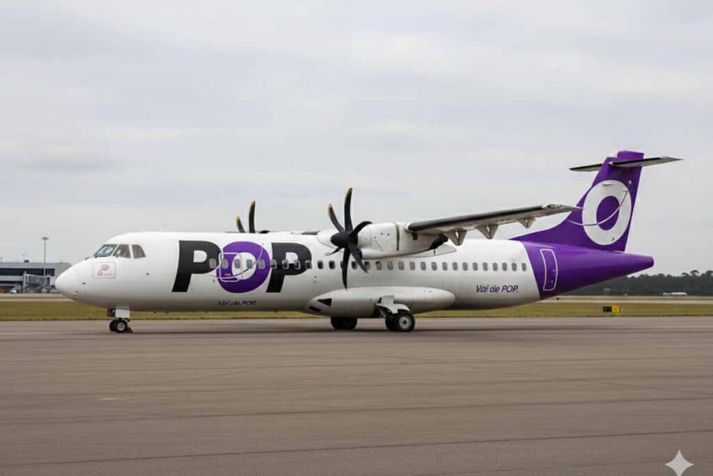 POP linhas aéreas - Nova empresa de aviação focada em vôos regionais