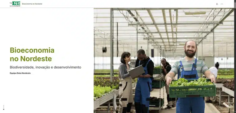 Além do capital científico, a Região reúne uma rica diversidade de biomas e recursos naturais com alto potencial econômico. Foto: Reprodução Data Nordeste/ Divulgação