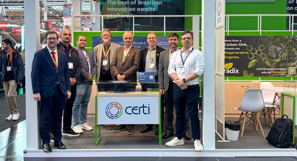 CERTI destaca inovação industrial brasileira na Hannover Messe 2026