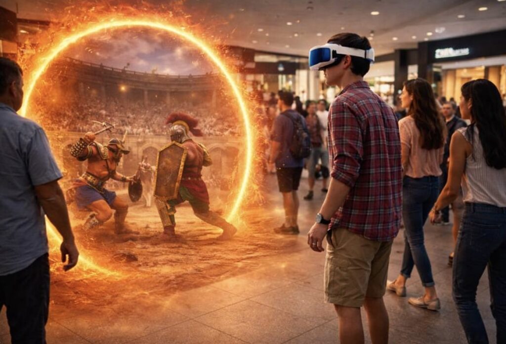 coliseu experiencia imersva