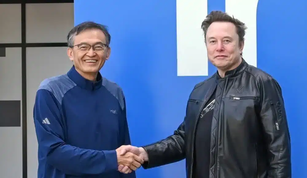 Lip-Bu Tan, CEO da Intel, e Elon Musk
