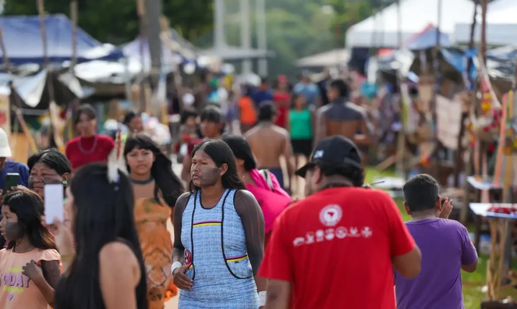 Sensor para medir poluição do ar é lançado no acampamento Terra Livre